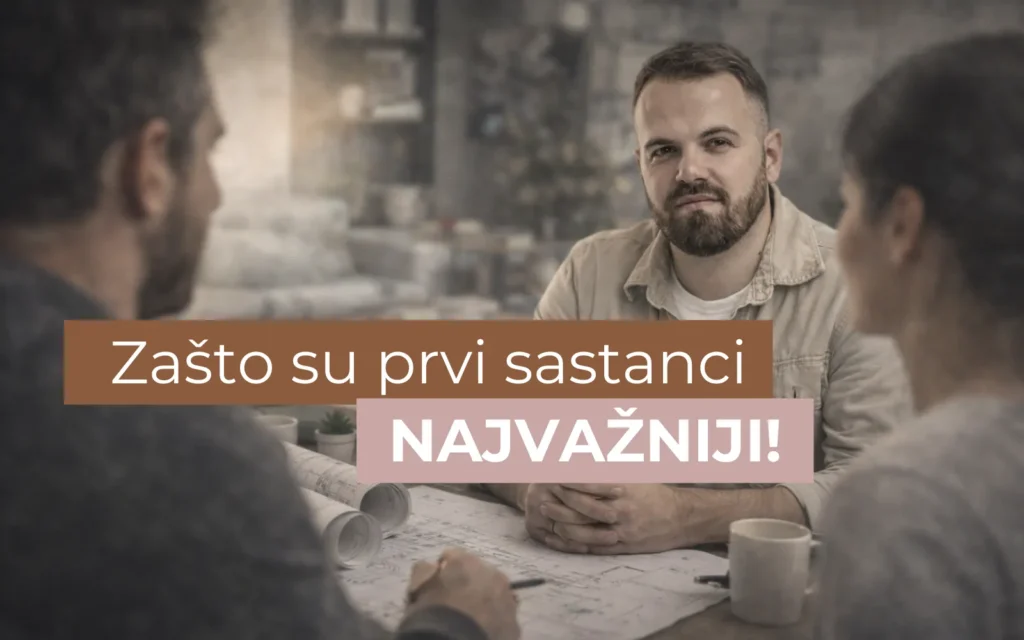 Zašto su prvi sastanci najvažniji
