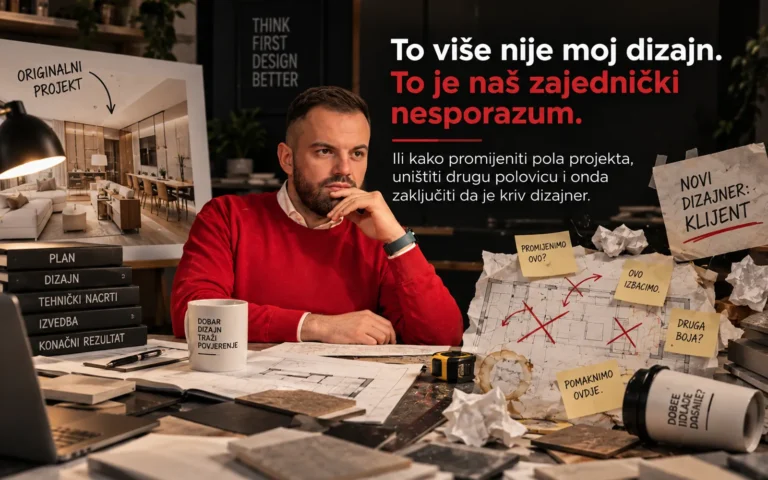 To više nije moj dizajn